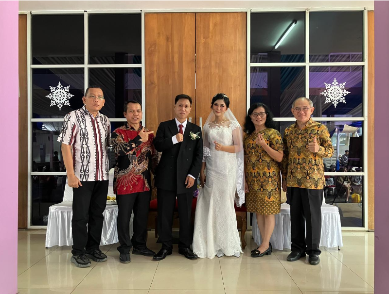 Pernikahan Bapak Felix Yohanes Andaria (Dosen STT Harapan Indah Bekasi)