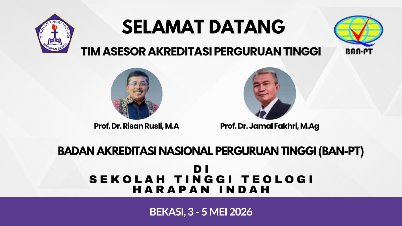 Asesment Lapangan Institusi STT Harapan Indah